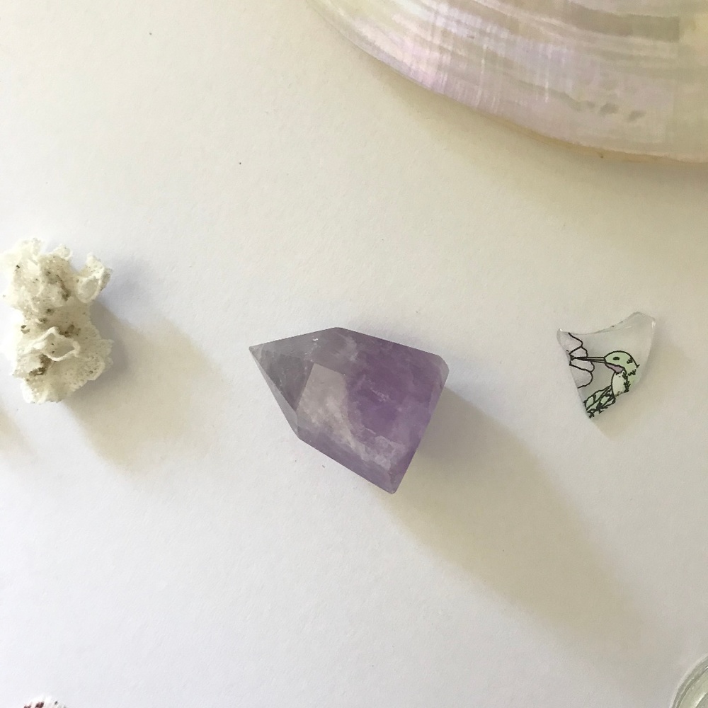 Amethyst Crystal - Obelisk Point Tower Pillar